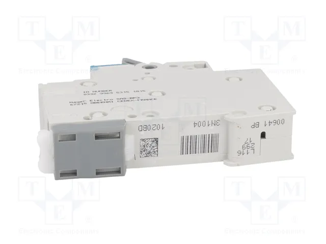 HAGER MBN120E Interruptor magnetotérmico 1 polo 20A 6kA