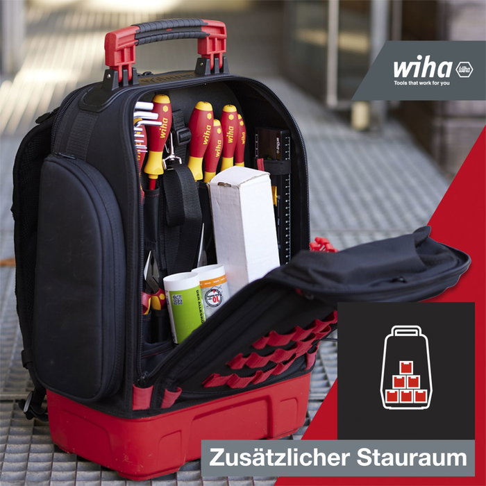 Wiha Mochila de herramientas electric 28 piezas