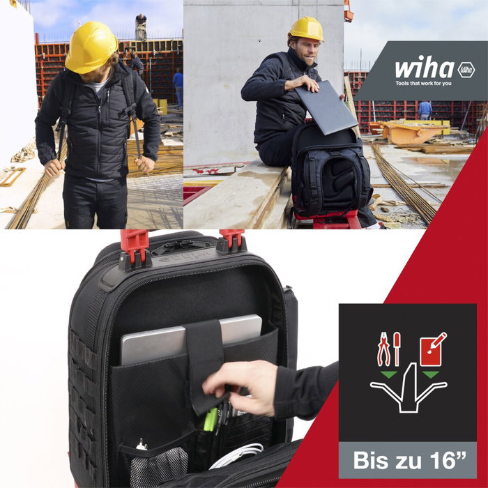 Wiha Mochila de herramientas electric 28 piezas