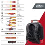 Wiha Mochila de herramientas electric 28 piezas