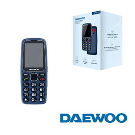 Daewoo DW8001BL Teléfono Móvil Senior Azul