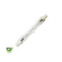 Patron Bombilla Halógena Lineal R7s Energy Saver 80W (Equivalente a 100W) 1200 Lúmenes 78mm 220-240V Dimmable Luz Cálida 2900K