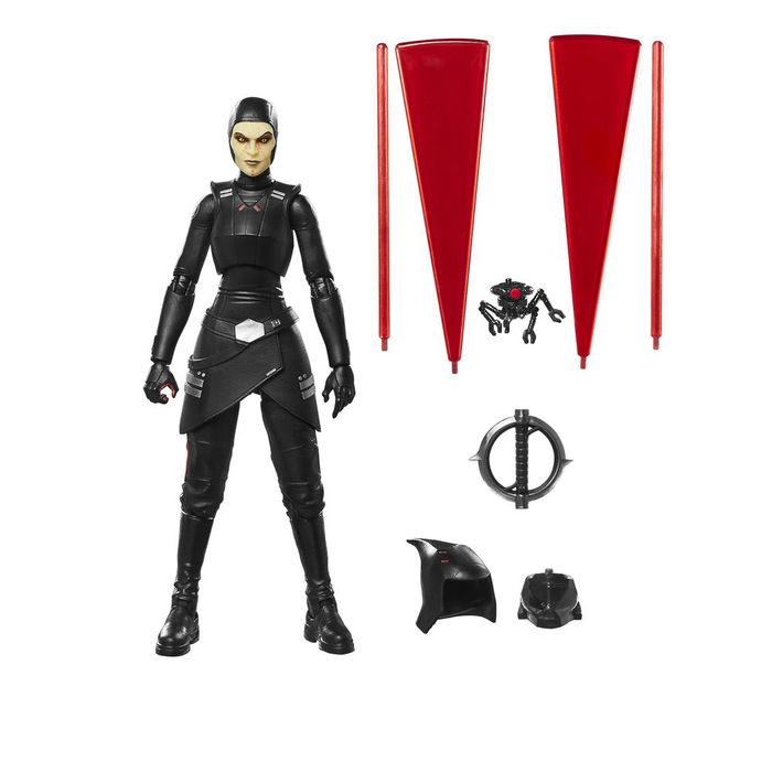 Hasbro Figura Acción Star Wars The Black Series Seventh Sister Inquisitor (Séptima Hermana) 15 cm - Basada en Star Wars Rebels, 4 accesorios incluidos, para colección Hasbro Figura Acción Star Wars The Black Series Seventh Sister Inquisitor (Séptima Hermana) 15 cm - Basada en Star Wars Rebels, 4 accesorios incluidos, para colección