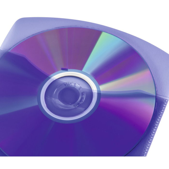 Hama Fundas de Protección para CD-ROM/DVD-ROM, 50 unidades, Colores Surtidos