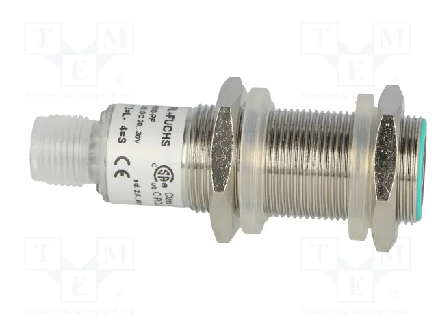 PEPPERL+FUCHS Sensor de ultrasonido recto 0,025÷0,4m PNP/NO