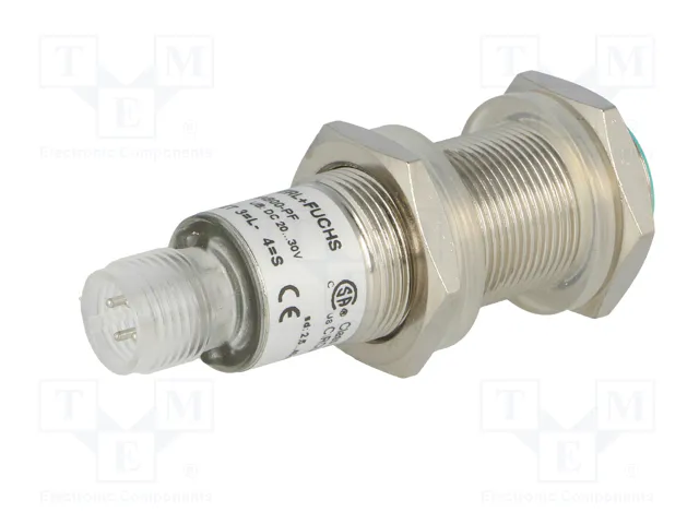 PEPPERL+FUCHS Sensor de ultrasonido recto 0,025÷0,4m PNP/NO