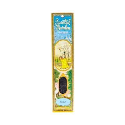 RADHE SHYAM Incienso Stick Sándalo sin ftalatos 12 Uds. Scented Garden para meditación y relajación RADHE SHYAM Incienso Stick Sándalo sin ftalatos 12 Uds. Scented Garden para meditación y relajación