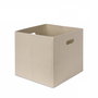 Aberto Design HMY-6369 Organizador de Escritorio de Fieltro Crema 24x24x24 cm Funcional y Elegante