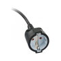 Brennenstuhl Cable de extensión con conector de ángulo plano, 10 metros, negro