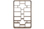 DKD Home Decor Estantería de Teca Reciclada 140x30x220 Natural