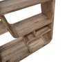 DKD Home Decor Estantería de Teca Reciclada 140x30x220 Natural