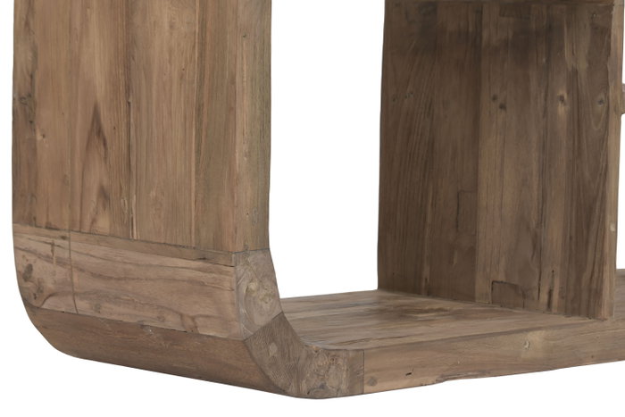 DKD Home Decor Estantería de Teca Reciclada 140x30x220 Natural