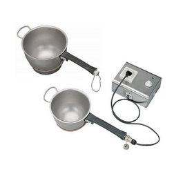 Salva Industrial Cazo Eléctrico Trimetal de Acero Inoxidable 24 cm, 5 Litros, 1.9 kW