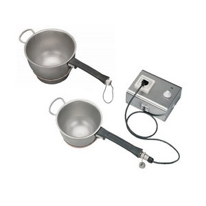 Salva Industrial Cazo Eléctrico Trimetal de Acero Inoxidable 24 cm, 5 Litros, 1.9 kW