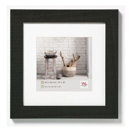 Walther HO220B Base para Cenicero Home Holz 20x20 cm en Madera Color Negro