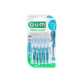GUM Trav-Ler 1614 Cepillo Interdental 1,6Mm 6 Unidades Azul