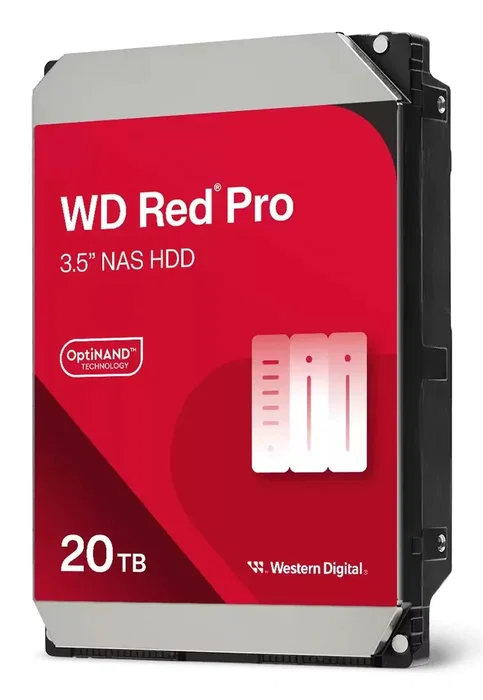 Western Digital Red Pro WD202KFGX 20 TB 7200 RPM 512 MB 3.5 SATA III