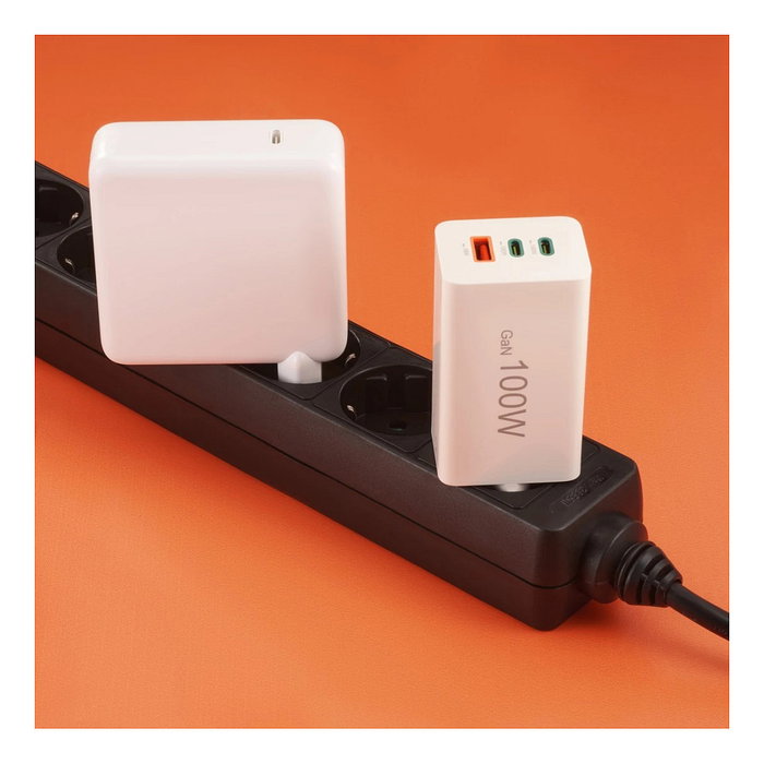 Hama 00201997 Cargador rápido GaN 65W, 2x USB-C PD, 1x USB-A QC, Blanco Hama 00201997 Cargador rápido GaN 65W, 2x USB-C PD, 1x USB-A QC, Blanco