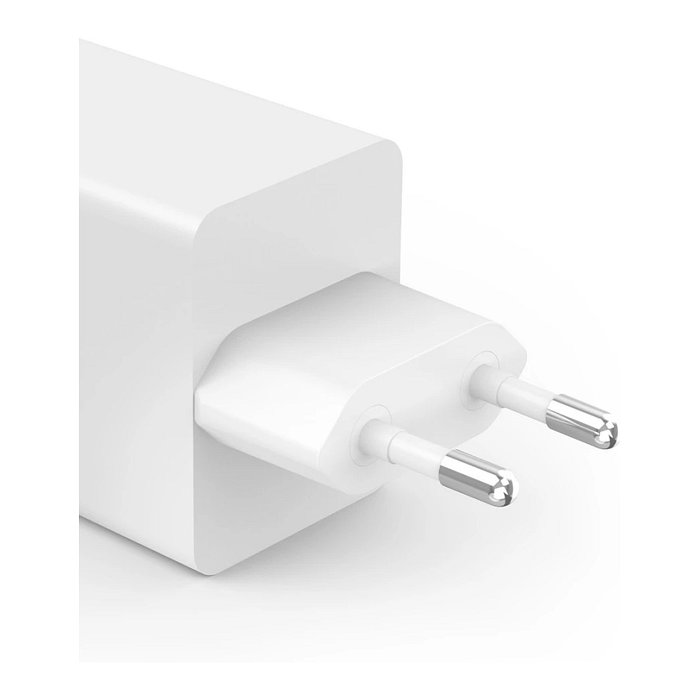 Hama 00201997 Cargador rápido GaN 65W, 2x USB-C PD, 1x USB-A QC, Blanco Hama 00201997 Cargador rápido GaN 65W, 2x USB-C PD, 1x USB-A QC, Blanco