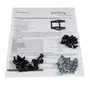 StarTech.com Rack de Pared Abierto 8U RK812WALLO Negro