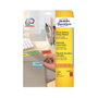 AVERY Zweckform Etiquetas rojas 38,1 x 21,2 mm, 20 hojas