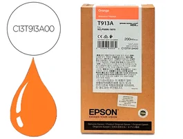 Epson T913A Cartucho de tinta Naranja 200ml