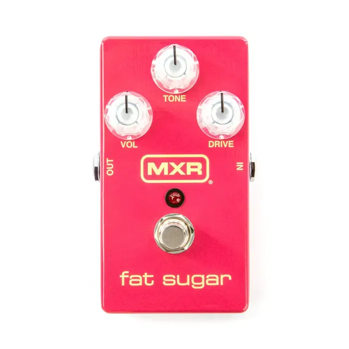 MXR M94 Pedal Fx Overdrive Fat Sugar Drive Rosa Brillante