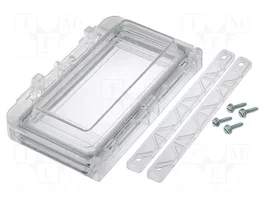 FIBOX Ventanilla de inspección de policarbonato 130x77x25mm IP54