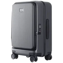 Xiaomi Maleta de Cabina 20" con Apertura Frontal, Negro Carbono, Carcasa de Policarbonato, Ruedas 360°, BHR8768GL