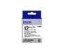 Epson LabelWorks LK-4WBW Cinta de etiquetas adhesiva fuerte Negro sobre Blanco 1,2 cm x 9 m