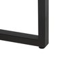 Ixia Mesa de Centro Natural-Negro en Madera y Metal