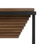 Ixia Mesa de Centro Natural-Negro en Madera y Metal