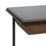 Ixia Mesa de Centro Natural-Negro en Madera y Metal
