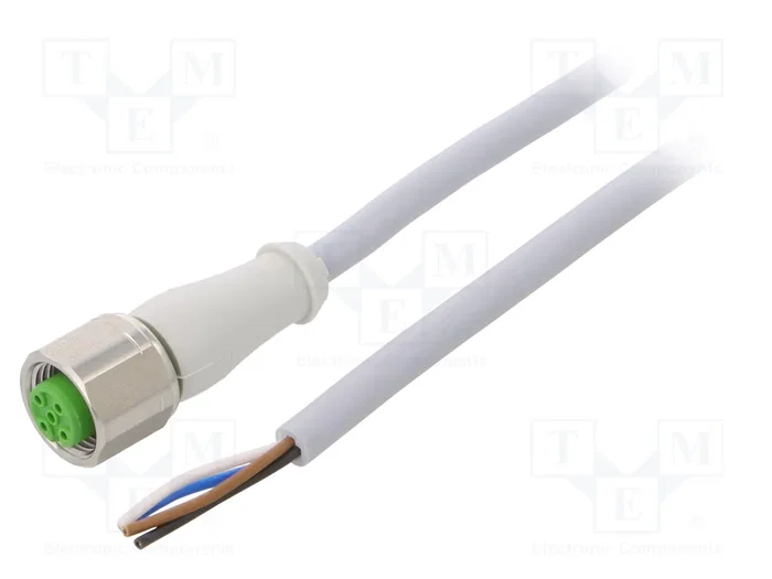 MURRELEKTRONIK Cable para sensores M12 hembra recto 20m MURRELEKTRONIK Cable para sensores M12 hembra recto 20m