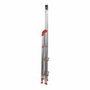 Rolser Escalera de Aluminio de 3 Peldaños, 59 cm Altura Plataforma