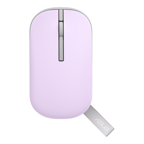 ASUS Marshmallow MD100 Ratón Inalámbrico Púrpura