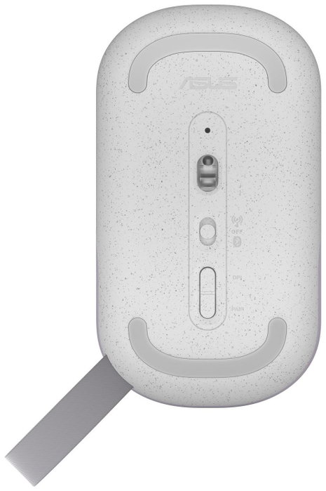ASUS Marshmallow MD100 Ratón Inalámbrico Púrpura