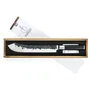 Forged Cuchillo de carnicero FOR8720039623583 - Acero japonés 440C, Mango de madera de Dalbergia, L 25,5 cm