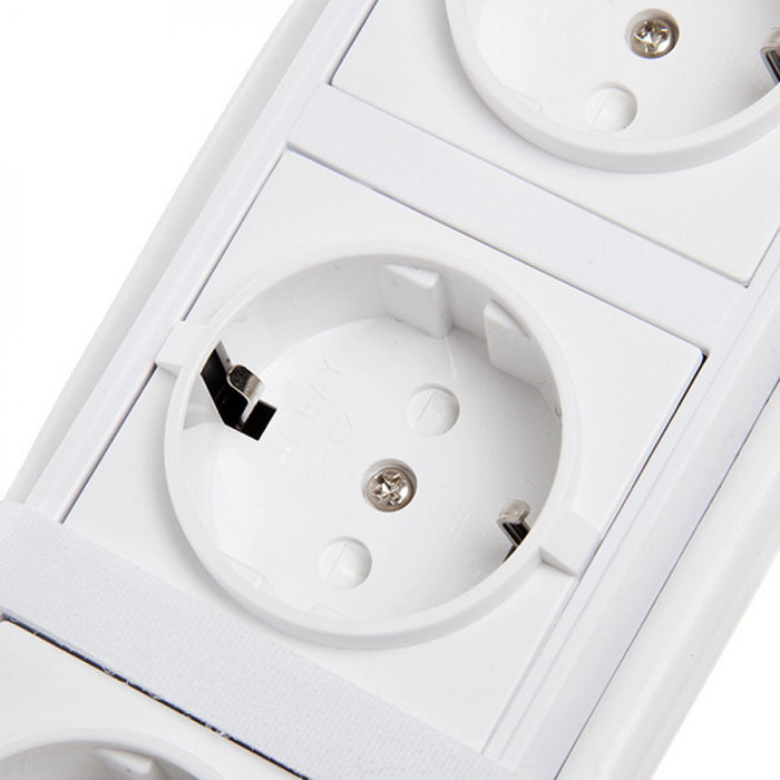 Enchufe Múltiple WiFi 3 Tomas Schuko 4 Puertos USB Compatible Amazon Alexa Google Home