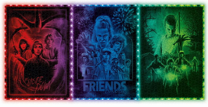 Clementoni Puzzle Stranger Things The Upside Down 520 Piezas