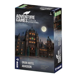Devir Adventure Games: Gran Hotel Abaddon Juego de Mesa Cooperativo y Narrativo Castellano