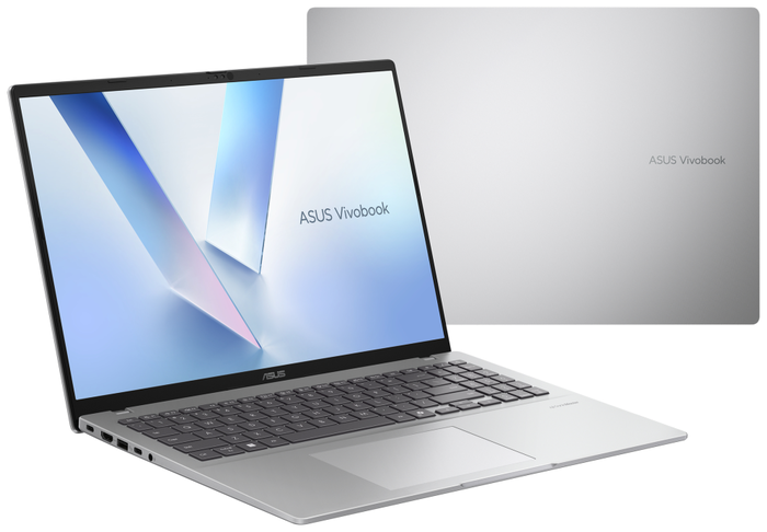 ASUS Vivobook 16 X1607CA-MB229 Copilot+ PC - Ordenador Portátil 16" WUXGA, Intel Core Ultra 5 225H, 32GB RAM, 1TB SSD, Intel Arc 130T, Sin SO, Plata, Teclado QWERTY Español