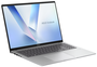 ASUS Vivobook 16 X1607CA-MB229 Copilot+ PC - Ordenador Portátil 16" WUXGA, Intel Core Ultra 5 225H, 32GB RAM, 1TB SSD, Intel Arc 130T, Sin SO, Plata, Teclado QWERTY Español