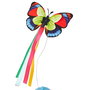 The Concept Factory Juego Interactivo Mariposa Voladora Para Gatos Mon Chat Mon Ch - Con 2 Mariposas y Botón On/Off, 20x18.5x30 cm