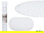 Berilo Antideslizante Ducha Blanco 66 x 37 cm (Set de 12)