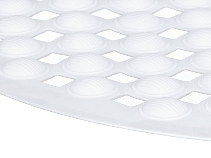Berilo Antideslizante Ducha Blanco 66 x 37 cm (Set de 12)
