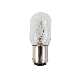 Patron Bombilla Incandescente para Máquina de Coser BA15D 25W Clara 220-240V Luz Cálida 2800K