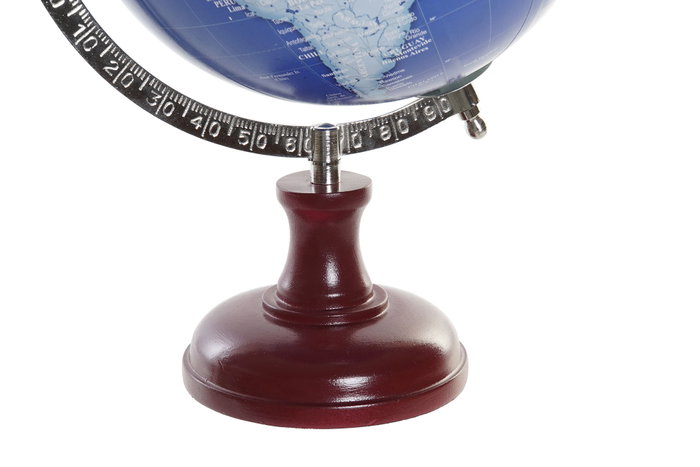 DKD Home Decor Globo Terráqueo de Mango y PVC Azul 23x20x33 cm DKD Home Decor Globo Terráqueo de Mango y PVC Azul 23x20x33 cm