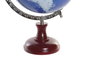 DKD Home Decor Globo Terráqueo de Mango y PVC Azul 23x20x33 cm