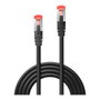 Lindy Cable de red Cat6 S/FTP Negro 0,5 m